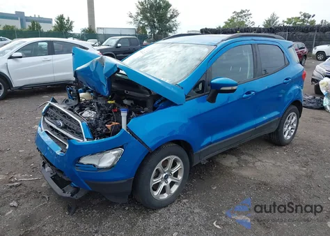 2019 Ford Ecosport Se из США, поврежденный, VIN MAJ3S2GE2KC270567